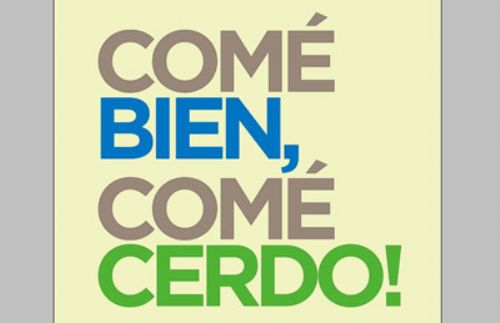 Buena repercusión de la campaña "Comé Bien, Comé Cerdo"
