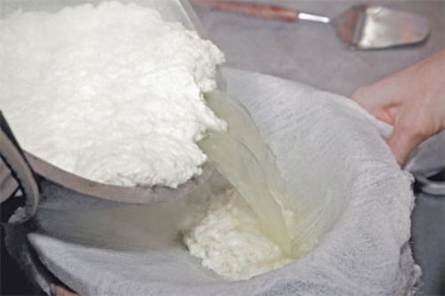 Engorde de capones con uso de suero de leche
