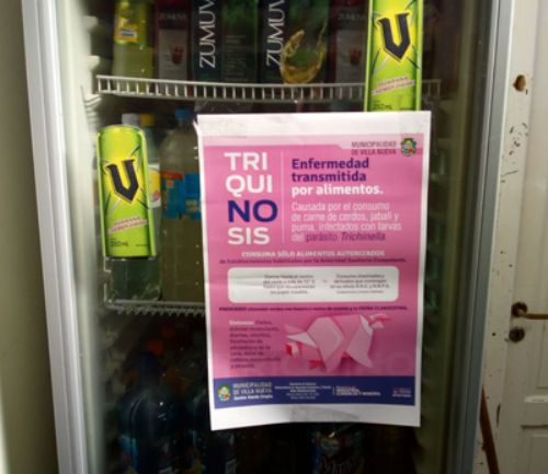 Campaña contra la triquinosis en Villa Nueva