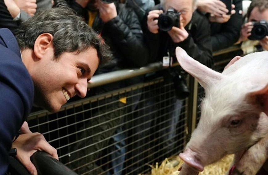 Francia muestra los granjeros y los consumidores que vendrán