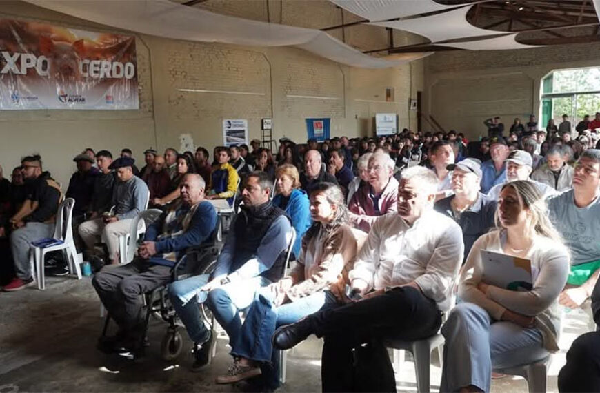 Marcado interés en jornada porcina en Alvear (Mdz)