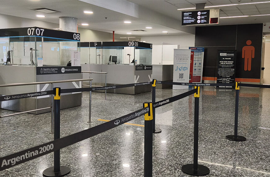 El aeropuerto de Córdoba cuenta con control de productos porcinos
