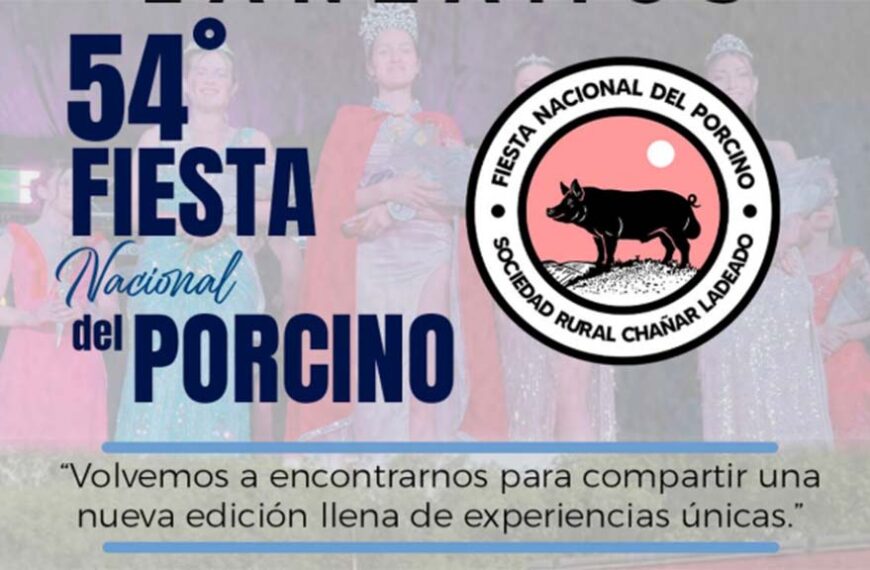 Chañar Ladeado prepara su Fiesta Nacional del Porcino